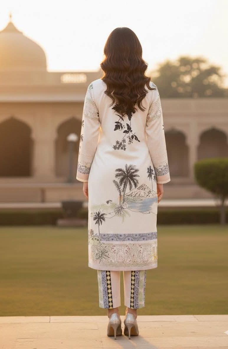 Premium Jacquard Viscose Suit Fabric – Unstitched 2‑Piece Suit Material | RACDO Market
