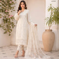 Premium White Unstitched Ladies Dress Suit – Elegant Soft Fabric | RACDO Market