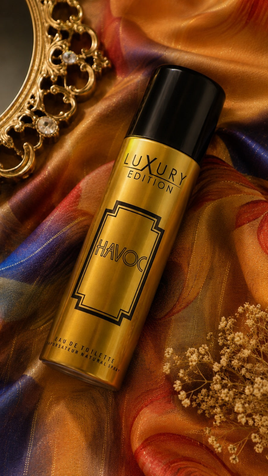 Havoc Luxury Edition Gold Deodorant Body Spray – 200ml | racdo.pk