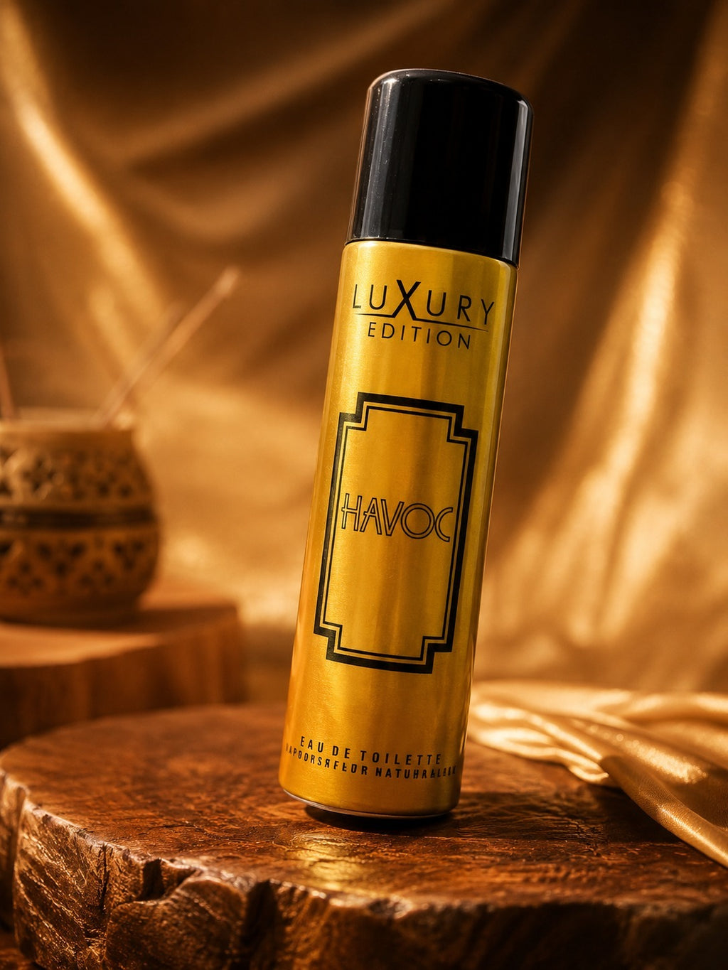 Havoc Luxury Edition Gold Deodorant Body Spray – 200ml | racdo.pk