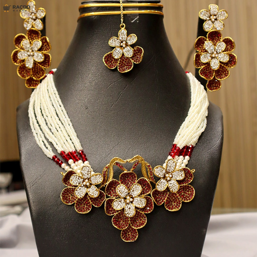 Premium Racdo Jewelry Set for Women – Elegant Necklace & Earrings | RacdoMarket