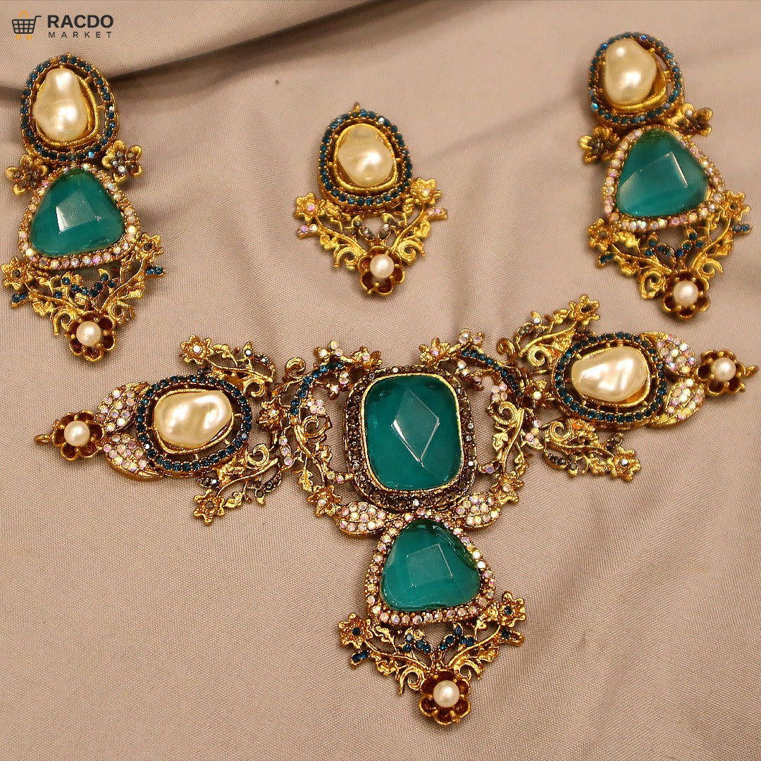 RACDO Premium Jewellery 7 – Elegant Artificial Jewellery Set for Women in Pakistan