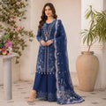 Elegant Blue Dress for Women | Stylish Casual & Party Wear Blue Outfit
