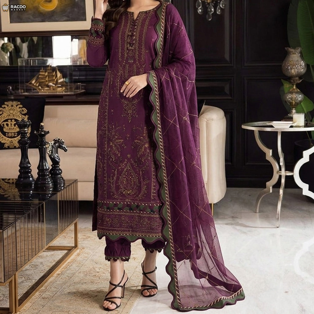 Elegant Purple Dress for Women – Stylish Party & Casual Wear