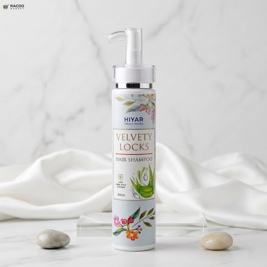 Velvety Locks Hair Shampoo – Deep Nourishing & Silky Smooth Hair Care Shampoo | Racdo Market