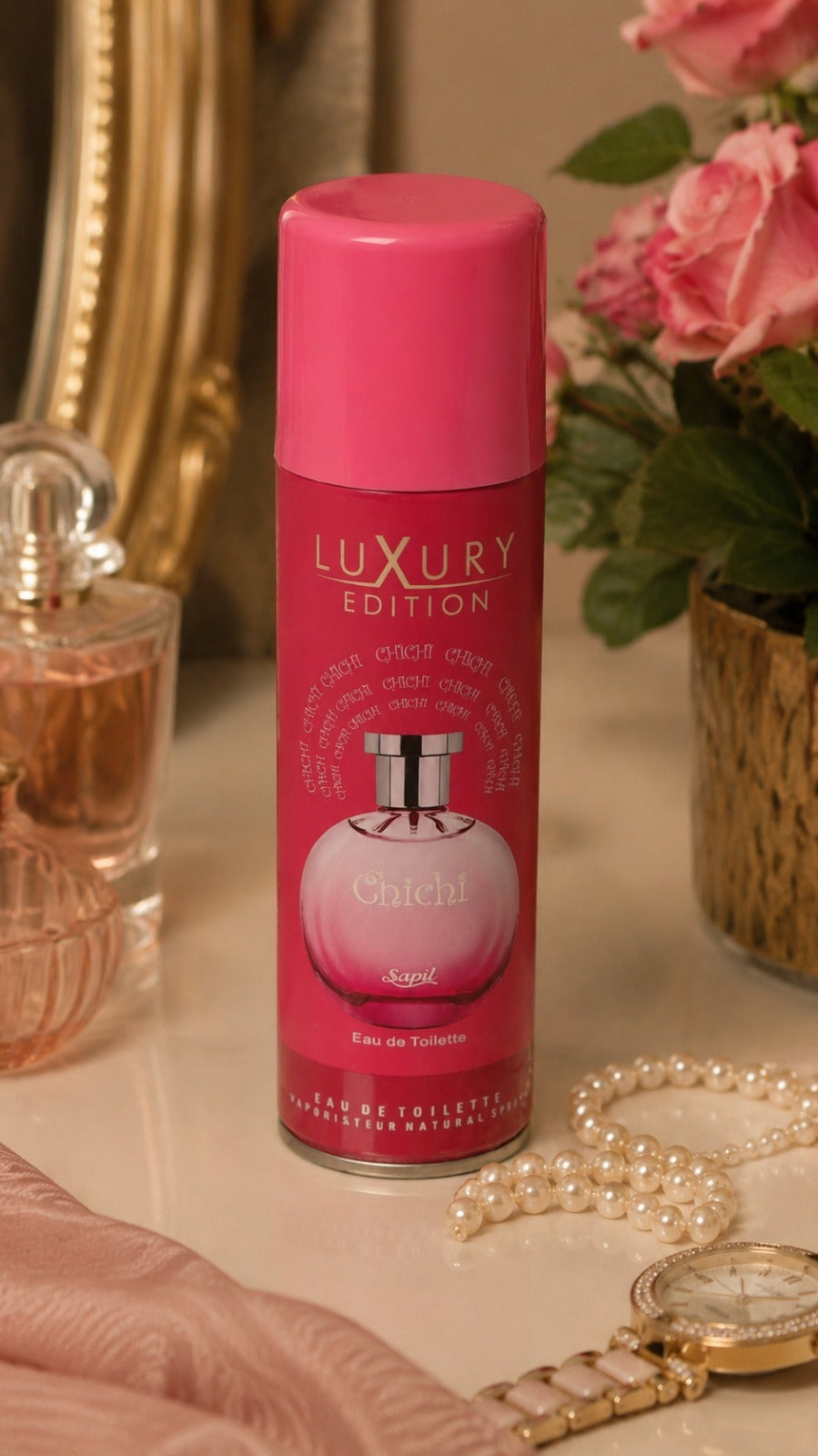 Sapil Chichi Luxury Edition Deodorant Body Spray for Women – 200ml | racdo.pk