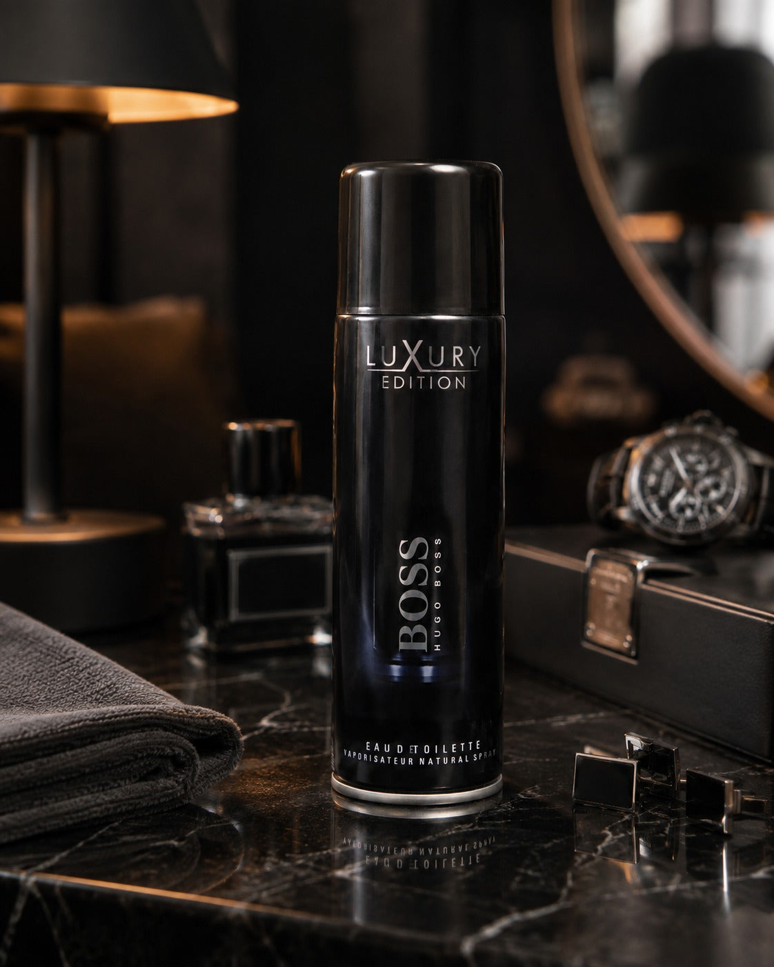 Luxury Edition Boss Body Spray (200ml) by racdo.pk