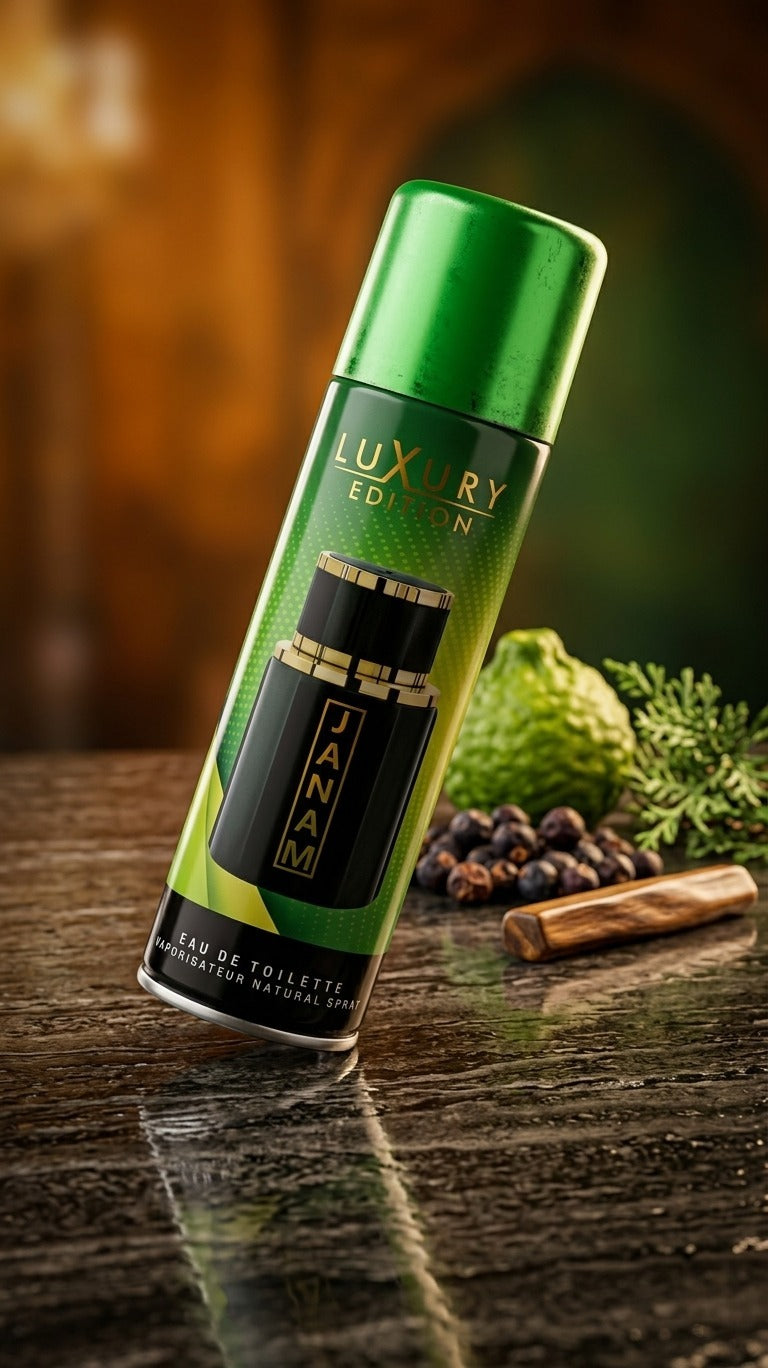 Luxury Edition Janam Body Spray (200ml) by racdo.pk