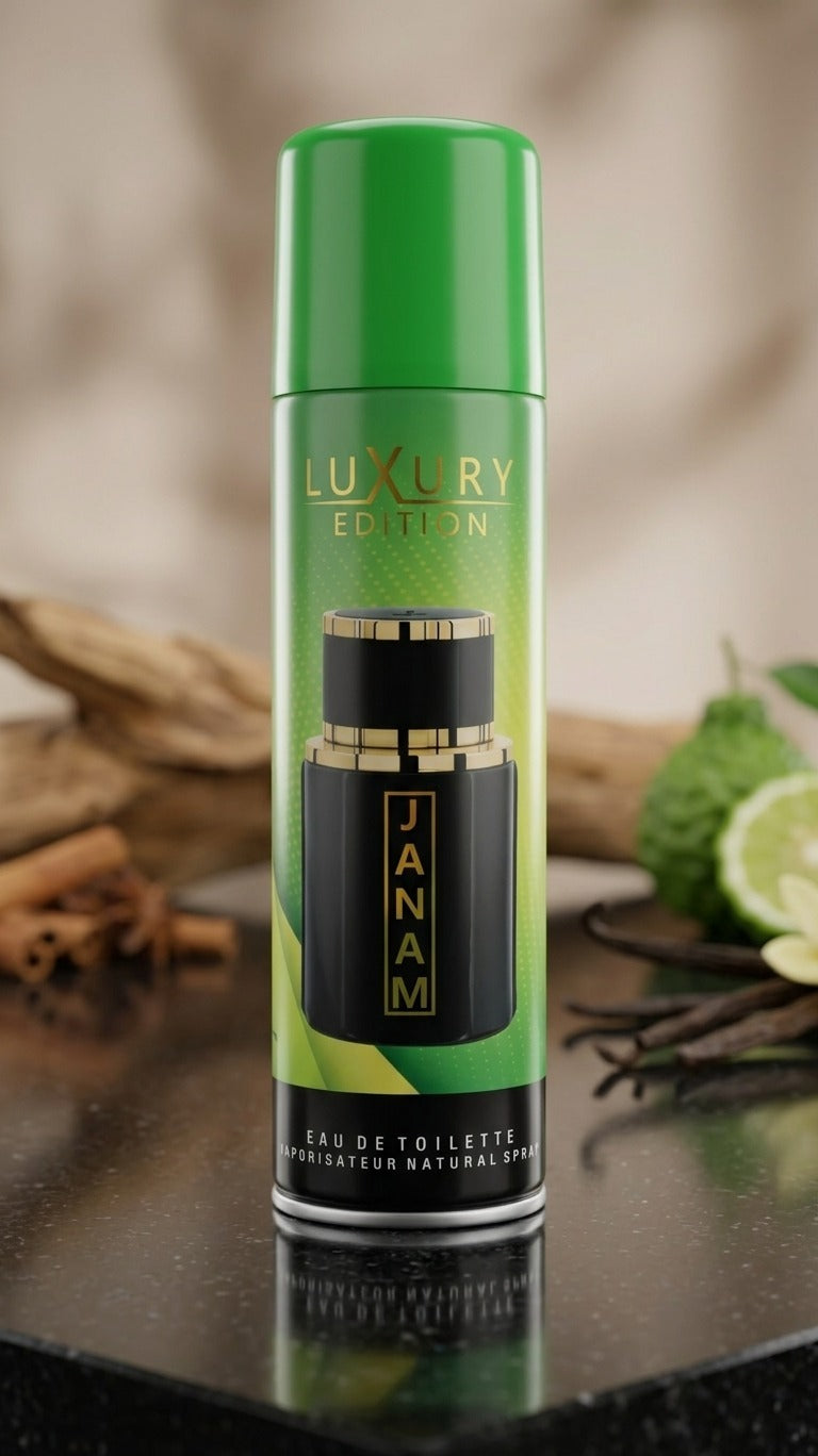 Luxury Edition Janam Body Spray (200ml) by racdo.pk