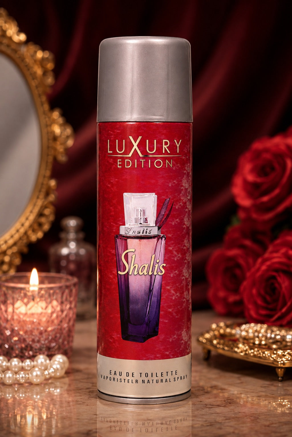 Shalis Luxury Edition Deodorant Body Spray for Women – 200ml | racdo.pk