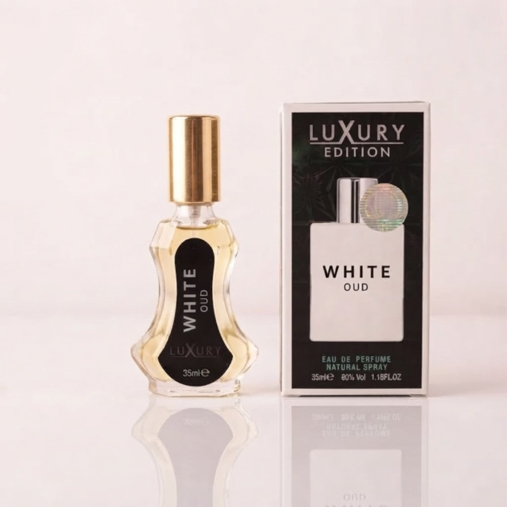 White Oud Luxury Edition 35ml Perfume – Rich & Elegant Oud Fragrance