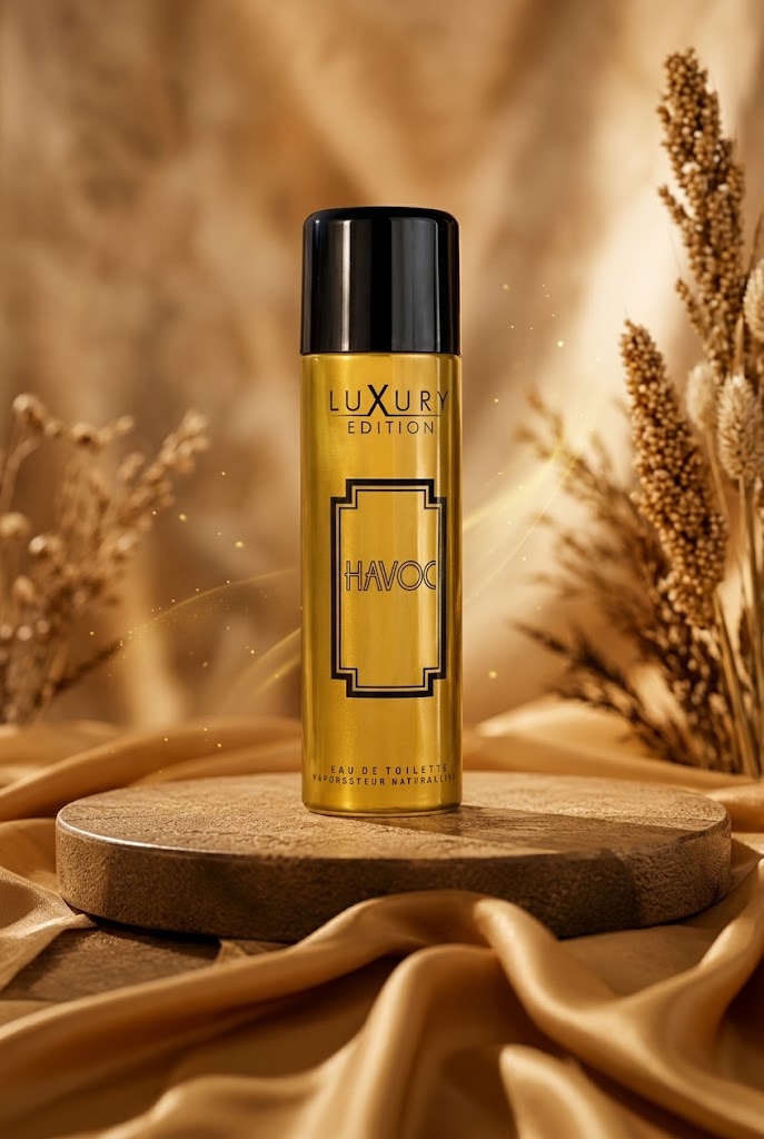 Havoc Luxury Edition Gold Deodorant Body Spray – 200ml | racdo.pk